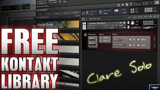 Free Kontakt Library  Clare Solo v2 Female Vocal Library 🎵 [upl. by Keele420]