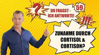 Cortison  Cortisol Was tun gegen das Zunehmen DU FRAGST ICH ANTWORTE  Nr 59 [upl. by Intisar]