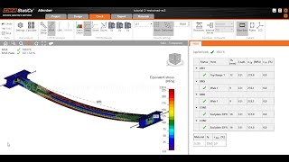 Tutorial 33 Idea Statica Member – Design of a laterally restrained beam  Eurocode EN 1993 11 [upl. by Adnyl853]