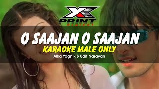 O Sajan O Sajan Karaoke  Male Only   Alka Yagnik amp Udit Narayan  Le Gaya Tu Mera Mann [upl. by Fisken]