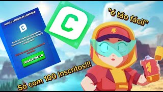 Como virar um SUPERCELL CREATOR  código de apoiador  Ícone de perfil supercellcreator brawlstars [upl. by Octavla43]