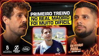 CICINHO RELEMBRA TENSÃO QUE VIVEU NA CHEGADA AO REAL MADRID  Cortes do Duda [upl. by Annovaj]