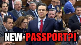 Pierre OUTRAGED At The Passport Redesign By Trudeau [upl. by Ert]