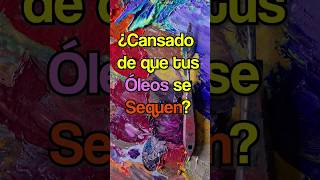 Cómo evitar que tus Óleos se sequen 🎨 arte pinturaoleo shortvideo art arteypintura oleossecos [upl. by Anissa950]