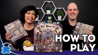 The Anarchy  Official How to Play Sequel to Hadrians Wall Board Game [upl. by Wallford538]