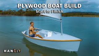 Plywood Boat Build  Start to Finish [upl. by Perice]