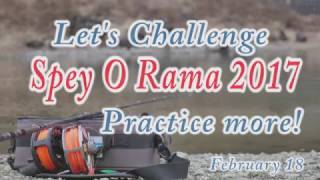 ”立ち込んでキャスト”Spey O Rama practice20170218 [upl. by Haida]