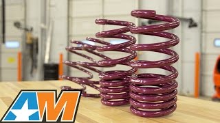 20152017 Mustang Vogtland Sport Plus Lowering Spring Kit GT Review amp Install [upl. by Blalock608]