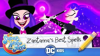 DC Super Hero Girls  Zatanna’s Best Spells  dckids [upl. by Amlez]