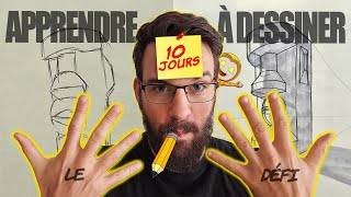 APPRENDRE À DESSINER EN 10 JOURS  DÉFI [upl. by Eak495]