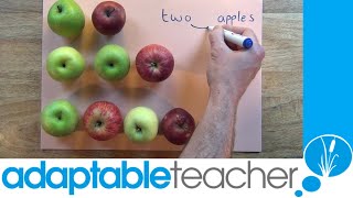 Connect words in British English with apples [upl. by Lerak]