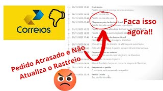 Correios Não Entregou a Encomenda e Rastreio não atualiza Resolva agora [upl. by Grados]