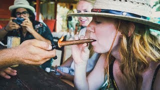 Cuban Cigars  SHE ACTUALLY SMOKED IT  Cuba Vlog Day 5 [upl. by Netsyrc]