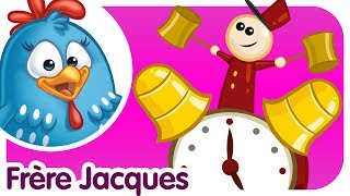 Frère Jacques  Comptines et chansons pour enfants et bébés [upl. by Hagile]