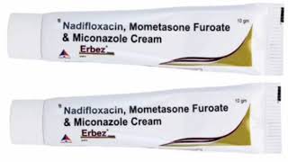 Erbez Cream Nadifloxacin Mometasone Furoate amp Miconazole Cream [upl. by Oliana]