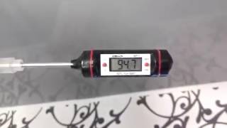 Digital alcohol counter in a pair for distilling moonshine  alcohol volume test 947alc [upl. by Thissa]