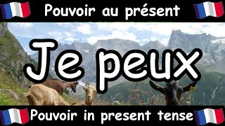 POUVOIR To Be Able To Conjugation Song  Present Tense  French Conjugation  Le Verbe POUVOIR [upl. by Ireva]