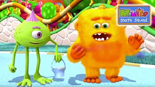 Monsters  The Big Stink  Kids Learn Math for Kids  Educational Cartoons [upl. by Noffets440]