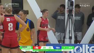 HIGHLIGHTS U20 NATIONAL BASKETBALL CHAMPIONSHIP 2024 Wāhine Final Canterbury v Tauranga [upl. by Isoj]