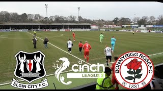 Elgin City vs Bonnyrigg Rose  cinch L2  Manager Interview  090324 [upl. by Anikes]