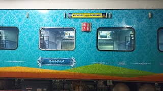 Humsafar Express  Kochuveli  Banaswadi  Announcement  Kollam Junction  Indian Railways [upl. by Yesnek]