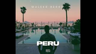 Maleek Berry  Peru [upl. by Amsirp197]