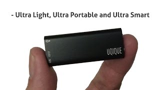 Small Recording Device Mini Hidden Spy Voice Recorder from Uqique REVIEW [upl. by Thamora213]