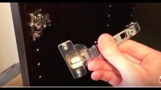 How to install soft close hinge  FAST amp EASY [upl. by Euqinahc959]