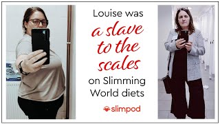 Slimming World scales slave loses 50lbs on Slimpod [upl. by Aneekahs]