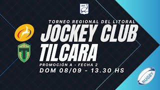 JOCKEY CLUB VENADO TUERTO VS TILCARA PARANÁ  FECHA 2  PROMOCIÓN A  TRL [upl. by Sofie]