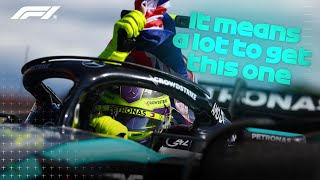 Lewis Hamilton’s Phenomenal Home Win And The Best Team Radio  2024 British Grand Prix  Paramount [upl. by Arrehs282]