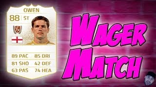 EPIC Michael Owen Wager  Match FIFA 14 FUT [upl. by Aileduab]