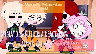 Minato amp Kushina react to 🍜NaruSaku🌸 [upl. by Gardell]