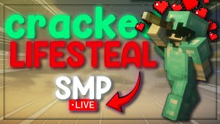 New CRACKED Lifesteal SMP 🧡 247 🟢 NEW SEASON🚀 LIVE 🔴IP in the description [upl. by Ihab]