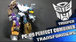 Perfect Combiner PC09 de Perfect Effect add para Bruticus en español  Trooper Reviews [upl. by Olonam]