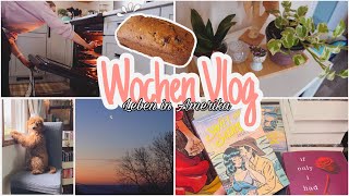 WEEK IN MY LIFE ☕️📚 Mentale Gesundheit  Bananen Brot backen  Haushalt  Bücherei  Amerika Vlog [upl. by Schroth]