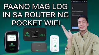 PAANO MAG LOG IN SA POCKETWIFI ROUTER  LOY IMAM [upl. by Anonyw]