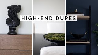 RESTORATION HARDWARE VS THRIFT STORE  DIY HIGH END HOME DECOR DUPES ON A BUDGET [upl. by Acira]