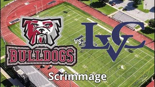 2023 College Football Scrimmage Thaddeus Stevens Bulldogs vs Lebanon Valley [upl. by Ahusoj252]