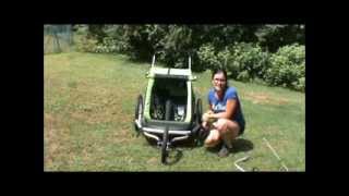 Croozer Kid for 2 3 in 1 stroller REVIEW [upl. by Nnaeirelav274]