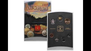 CASE ACRILICO COM 7 MOEDAS DO CANADÁ [upl. by Darcee]