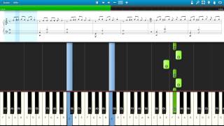 Synthesia Antiheld TubeClash Song Piano Tutorial [upl. by Airla]