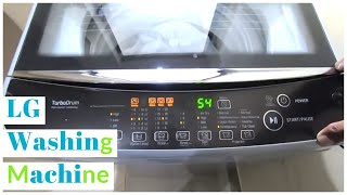 LG 70 kg FullyAutomatic Top Loading Washing MachineT8081NEDLJ [upl. by Auqemahs]