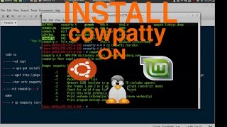 how to install cowpatty on Linux mint or Ubuntu [upl. by Aicnom112]