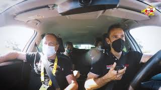 Lotto Soudal car talks  Taxi Driver Philippe Gilbert [upl. by Arutak]