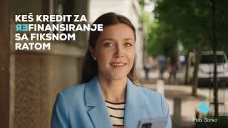 Keš kredit za refinansiranje Mobi Banke  TVC [upl. by Rennie9]