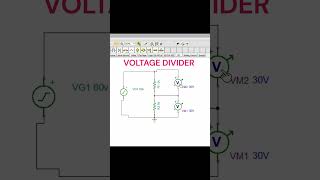 VOLTAGE DIVIDERPOTENTIAL DIVIDERTINA SIMULATION [upl. by Ahsaya]