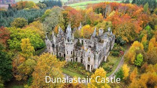 Exploring an abandoned castle Dunalastair Castle Scotland [upl. by Adlemy130]