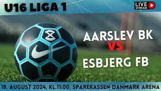 U16 Liga1 Aarslev BK  Fb Esbjerg [upl. by Sebastien]