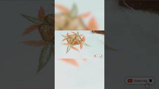 Easy Hand Embroidery Flower design 🌺🌺🪡 [upl. by Psyche443]